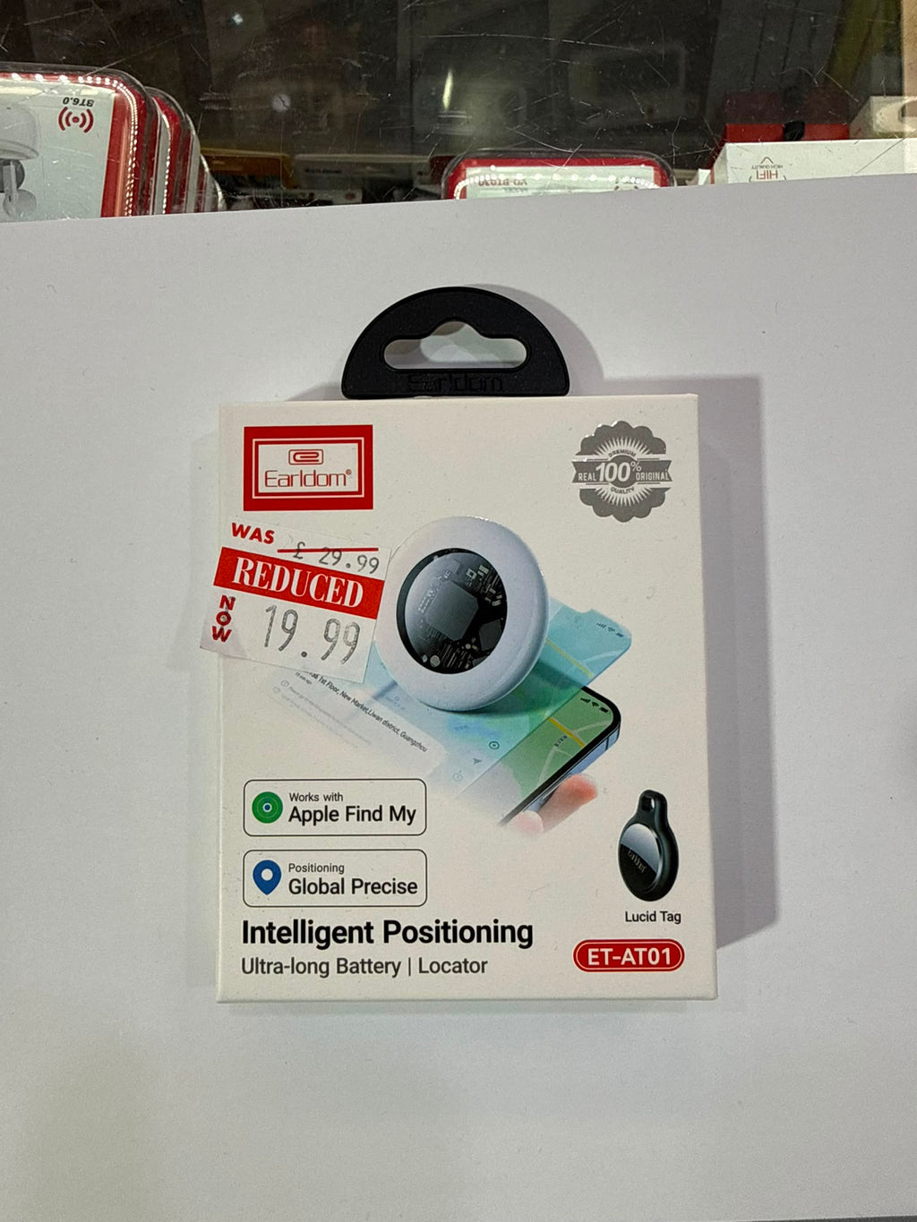 Earldom ET-AT01 Lucid Tag – Apple Find My Tracker