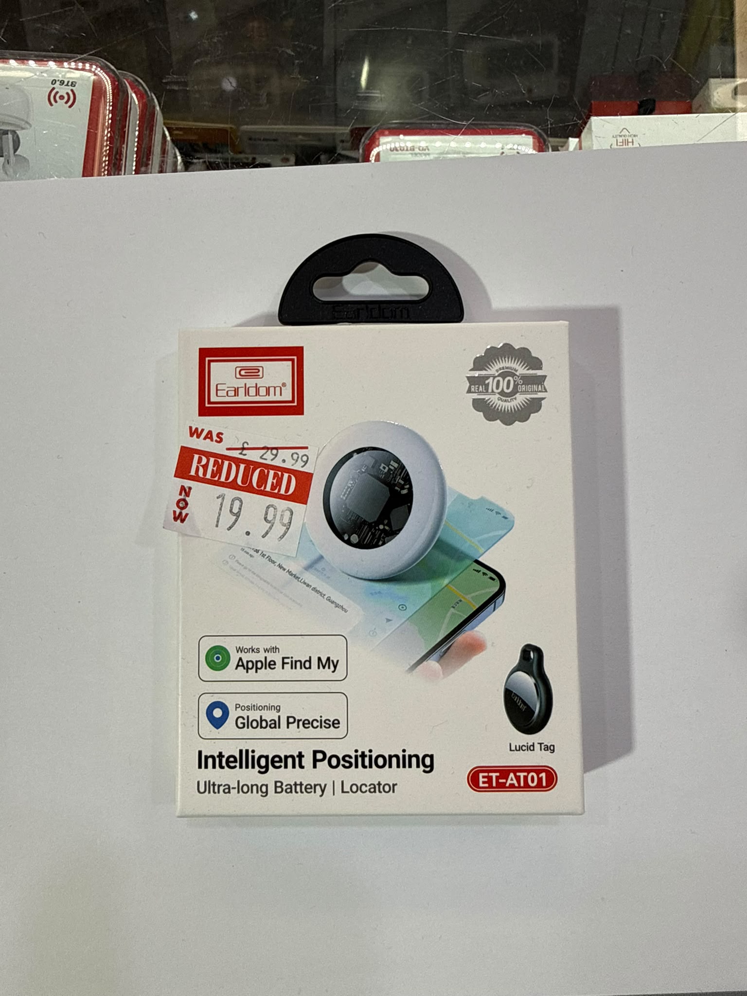 Earldom ET-AT01 Lucid Tag – Apple Find My Tracker