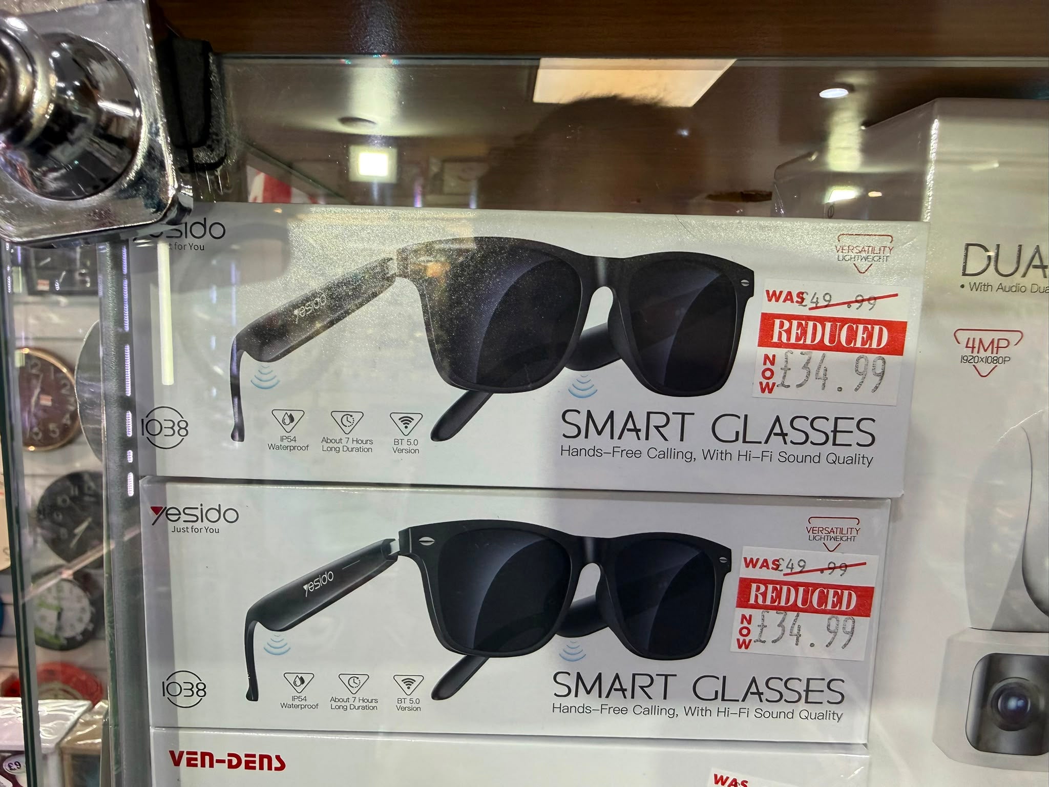 Yesido IO38 Smart Glasses – Bluetooth Hi-Fi Hands-Free Calling