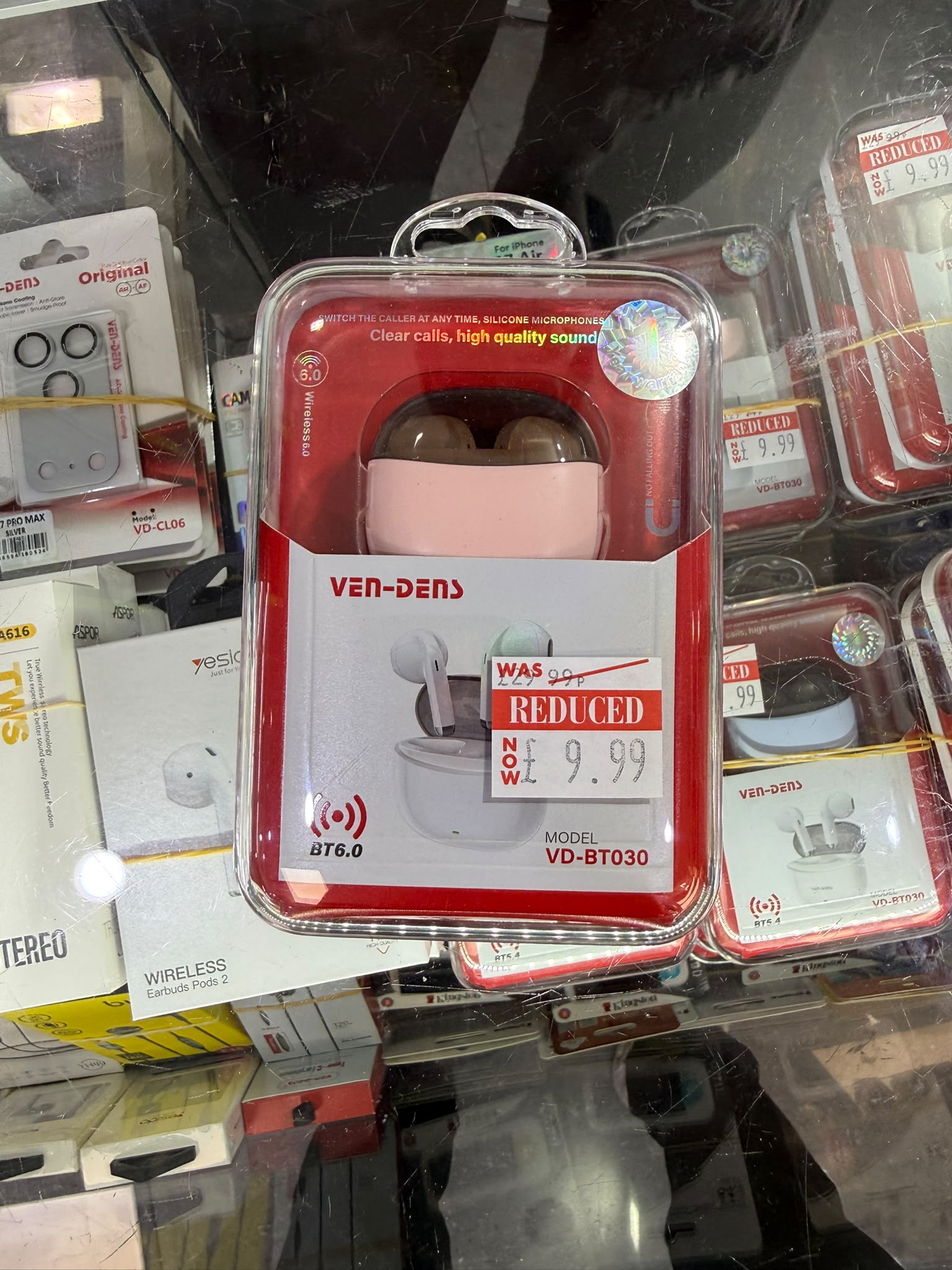 VEN-DENS VD-BT030 True Wireless Earbuds Bluetooth 5.4