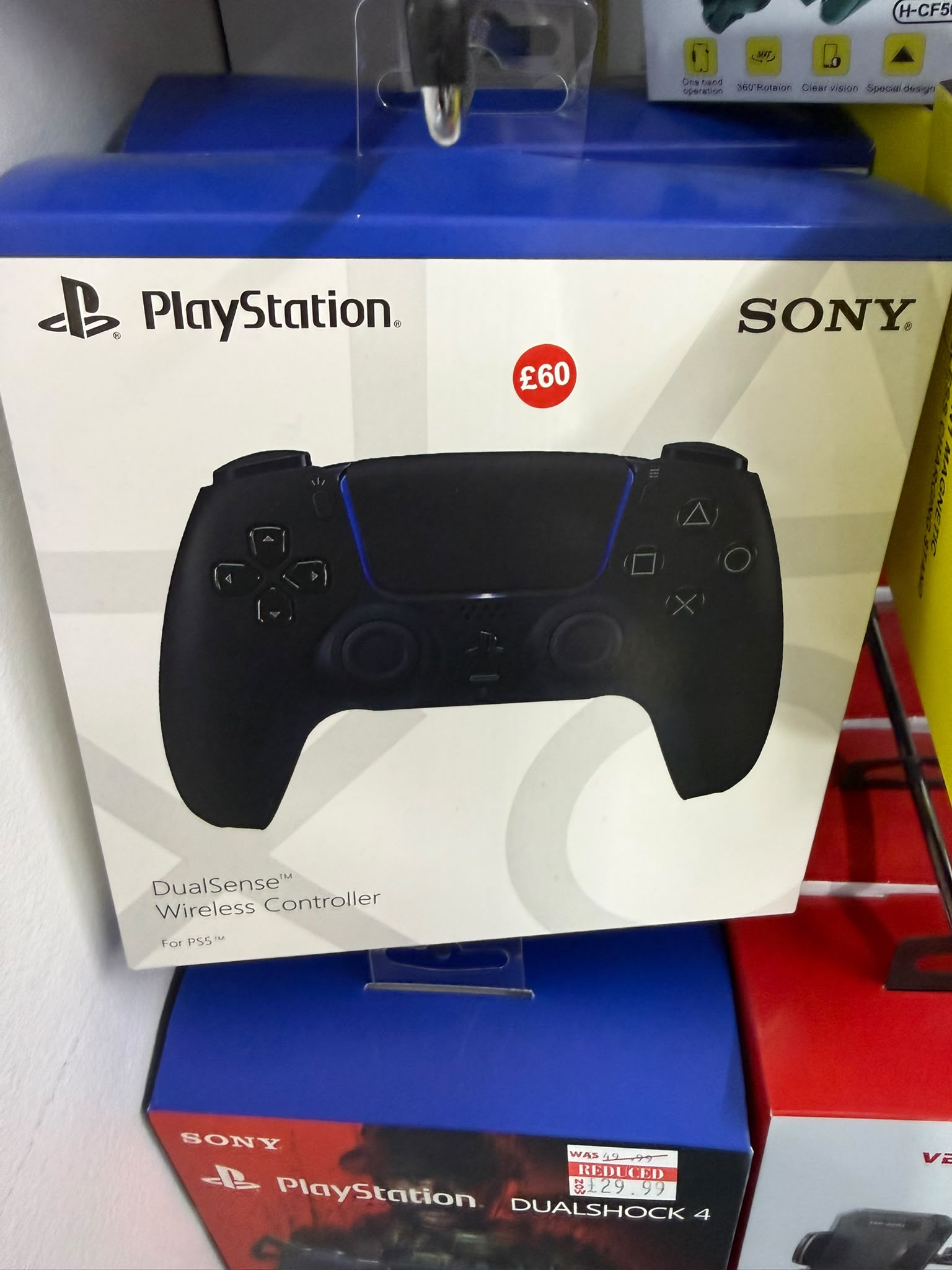 PlayStation DualSense Wireless Controller – Midnight Black (PS5)