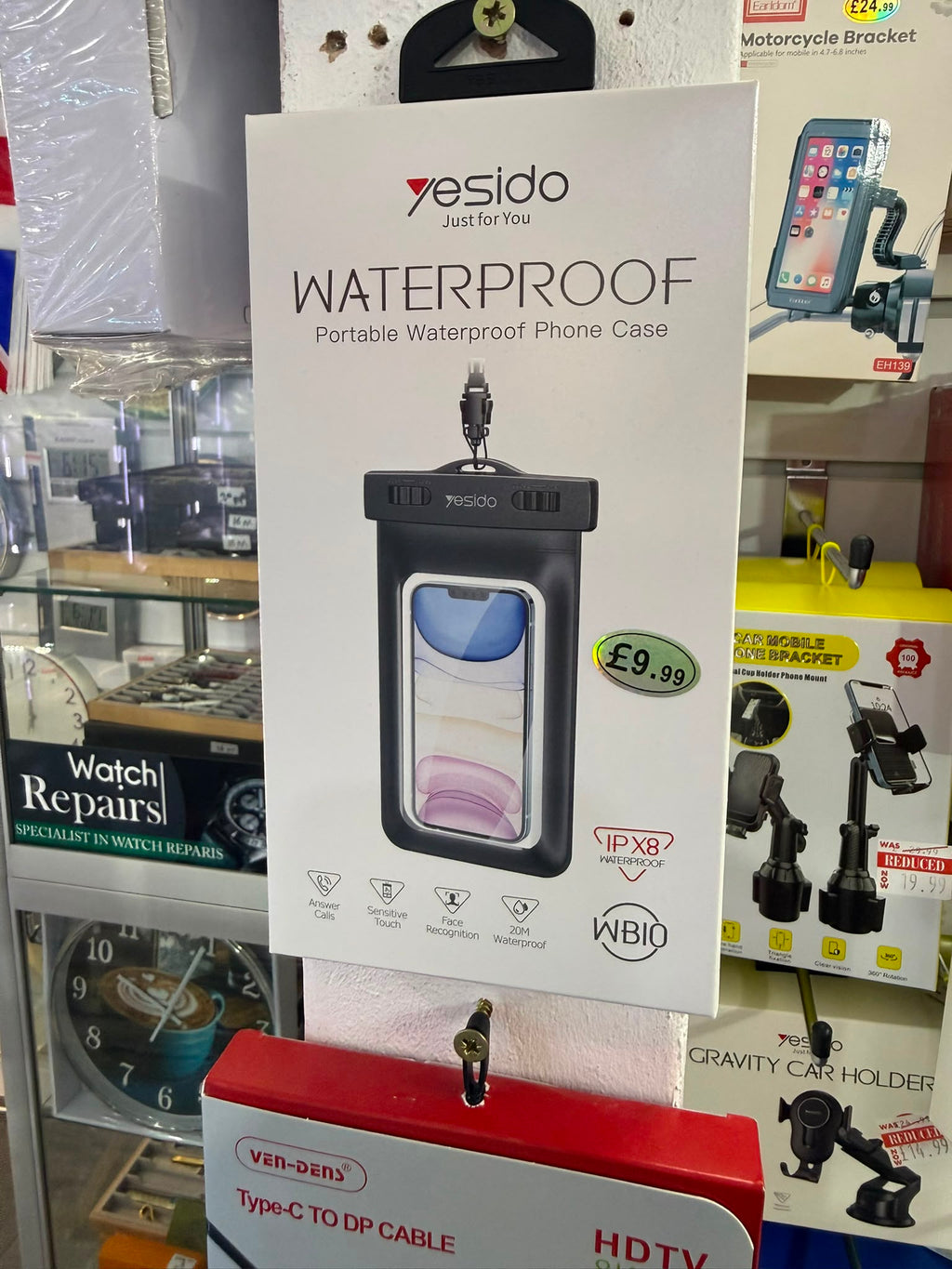 Yesido WB10 Portable Waterproof Phone Case – IPX8 20M