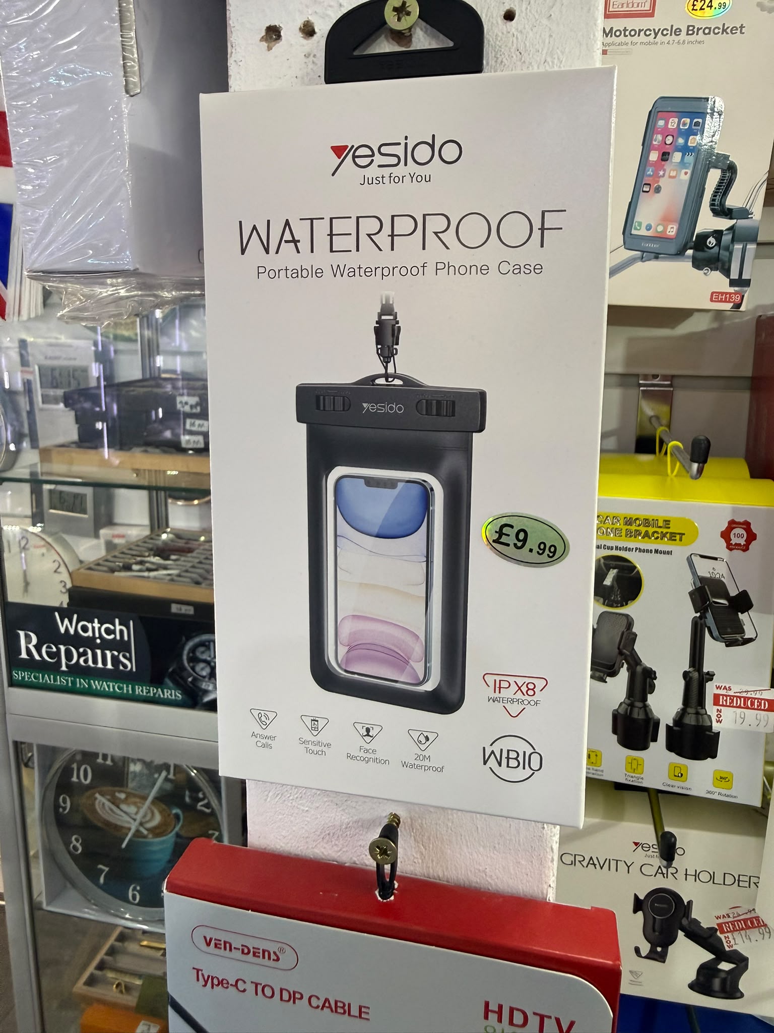 Yesido WB10 Portable Waterproof Phone Case – IPX8 20M