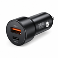 budi 38W Car Charger – PD 20W + QC3.0 18W Aluminium Shell