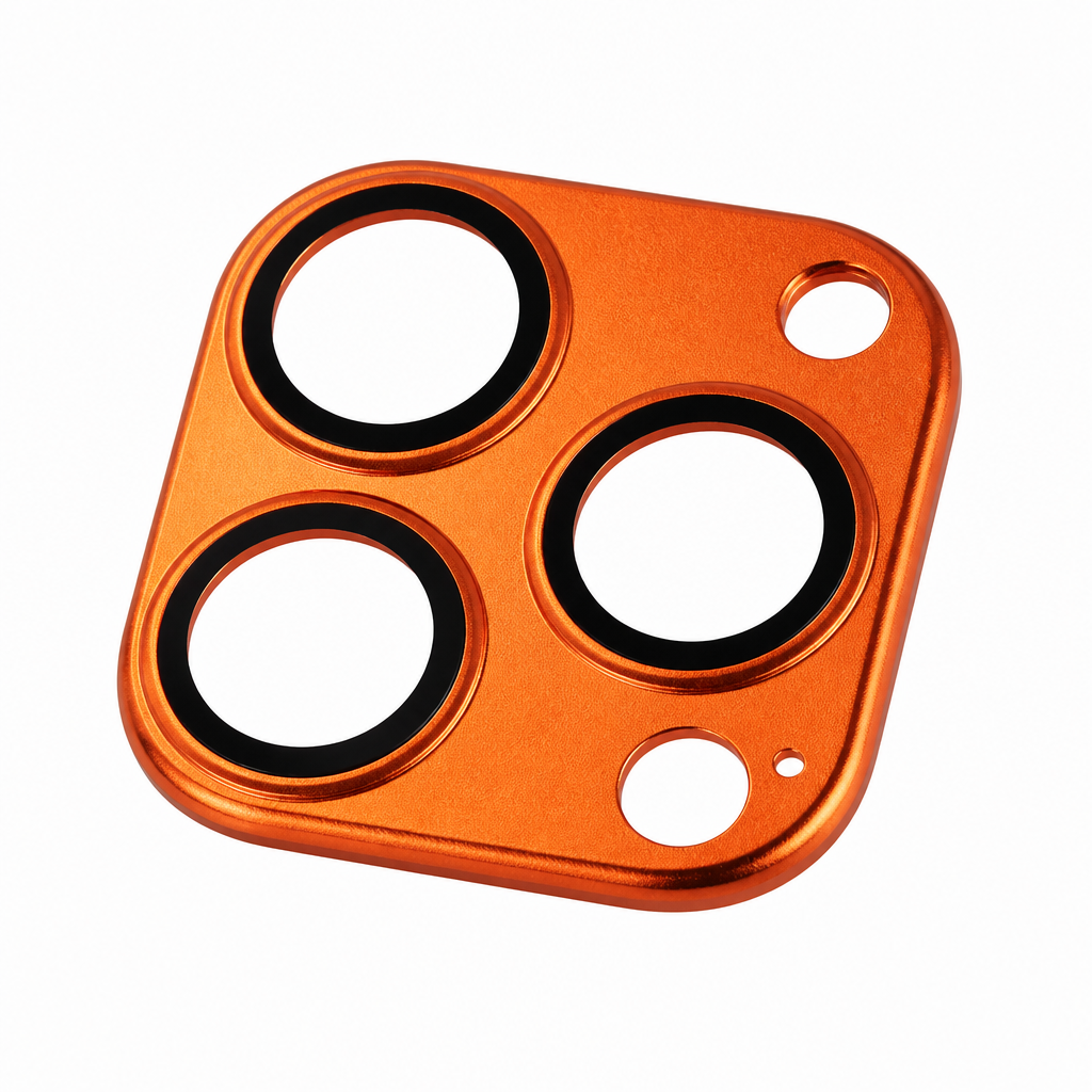 Fit Lens 360° Camera Protector – iPhone 17 Pro Max (Orange)